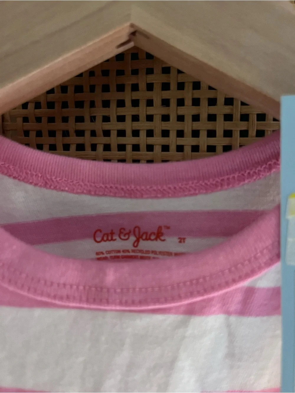 Cat & Jack White and Pink 2T Tank Top